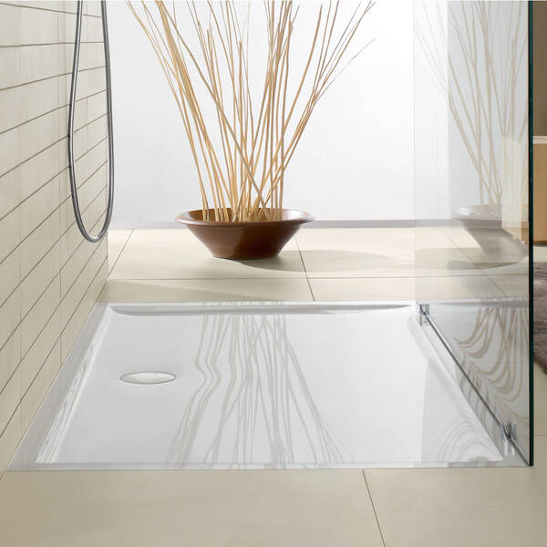 Душовий піддон Villeroy & Boch Stone White CeramicPlus uDQ1490FFL2V-01 140x90 см, білий