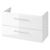 Тумба под раковину Cersanit Larga S932-076 100 см белая, фото №1
