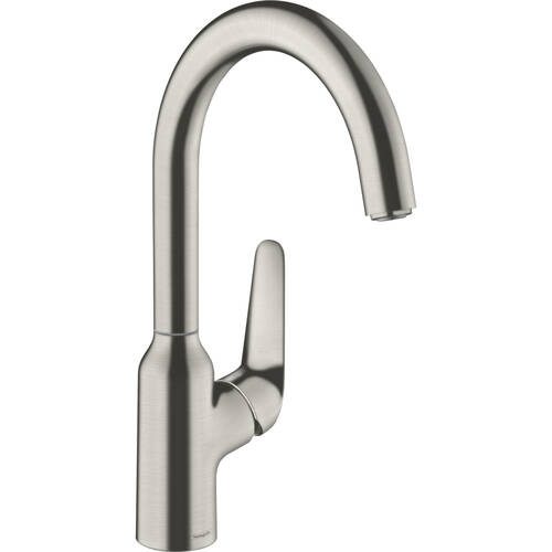 Змішувач для кухні Hansgrohe Focus M42 71802800 під сталь, фото 1