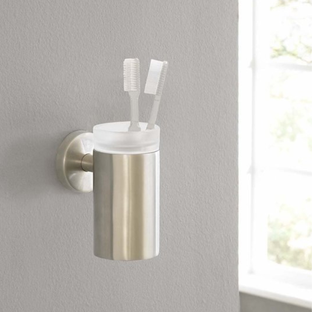 40518820 HG Logis Склянка, brushed nickel (1 сорт)