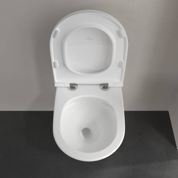 Унітаз підвісний Villeroy&Boch Subway 3.0 4670T901 з сидінням Soft Close, фото 2