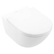 Унитаз подвесной Villeroy&Boch Subway 3.0 4670T901 с сиденьем Soft Close, фото №1