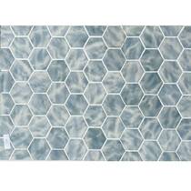 Мозаїка Mozaico de lux (M)DPG098TM-086A-6 Marble Blue 31,7х32,5 см, фото №1