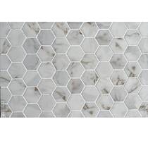 Мозаїка Mozaico De Lux (M)DPG007TM-086A-6 Marble Beige Line 31,7x32,5 см, фото №1