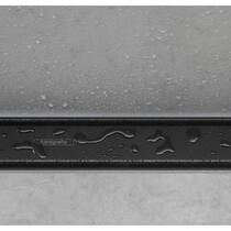 Решетка для душевого канала Hansgrohe RainDrain Match 56038670 с регулируемой высотой, черный матовый 800 мм, фото №5