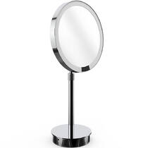 Косметичне дзеркало Decor Walther Just Look Plus SR 0125400 з LED-підсвічуванням та збільшенням 5х, хром, фото №1