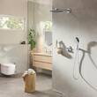 Душевая система скрытого монтажа на 3 выхода с термостатом Grohe Grohtherm SmartControl 34863000, фото 9