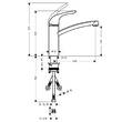 Змішувач для кухні Hansgrohe Focus M41 31804000 хром, фото 2