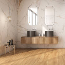 Керамограніт Geotiles Medison Miel 20х120 см, фото №1