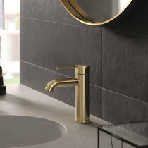 Смеситель для раковины Grohe Essence 24171GN1 брашированное золото, фото №1