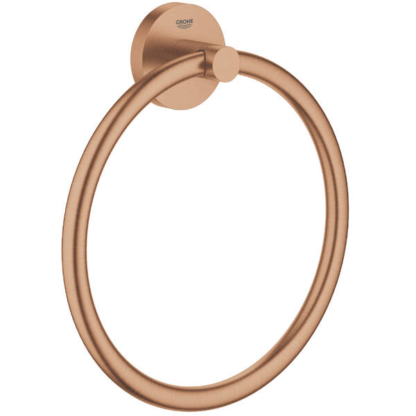 Тримач-кільце для рушників Grohe Essentials 40365DL1 теплий захід сонця (брашоване рожеве золото), фото 1