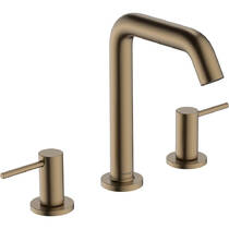 Смеситель для раковины Hansgrohe Tecturis EcoSmart+ 73330140 бронза матовый, фото №1