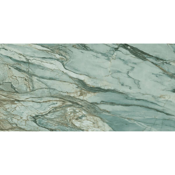 Керамограніт Revigres Synchrony Rainforest Green Pol 60x120 см, фото 1