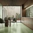 Керамограніт Revigres Synchrony Rainforest Green Pol 60x120 см, фото 2
