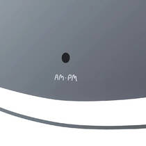 Дзеркало AM.PM Universal M8FMOX0651WGH38 з LED-підсвічуванням та ІЧ-сенсором, 65х65 см, фото №6