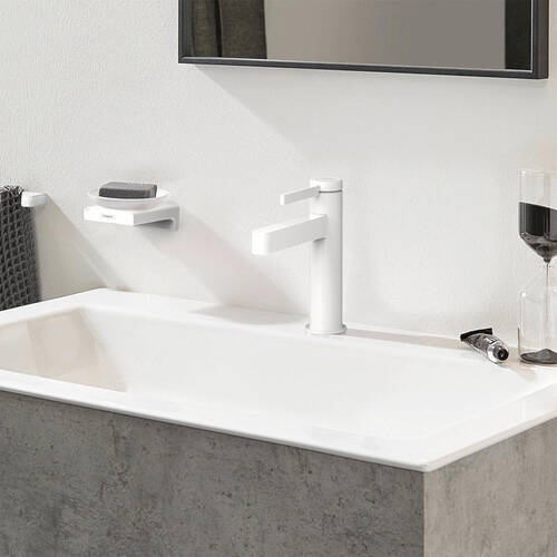 Смеситель для раковины Hansgrohe Finoris CoolStart 76024700, белый матовый, фото 3