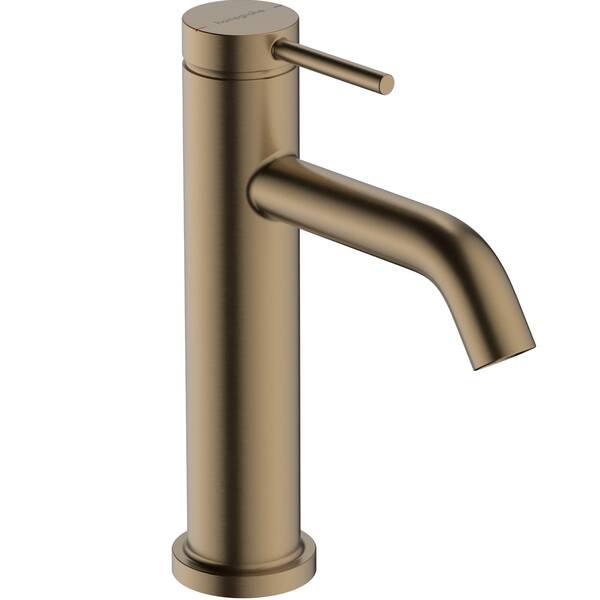 Смеситель для раковины Hansgrohe Tecturis S 73310140 с донным клапаном, бронза, фото 1