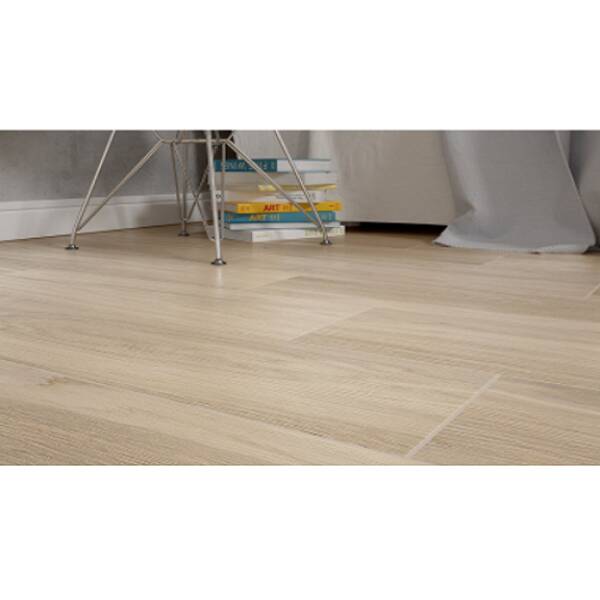 Керамограніт Cersanit Sandwood Cream 18,5x59,8 см, фото 2