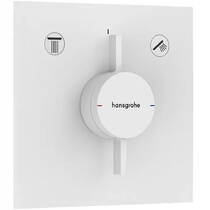 Смеситель скрытого монтажа для душа Hansgrohe DuoTurn E 75417700 белый матовый, фото №1