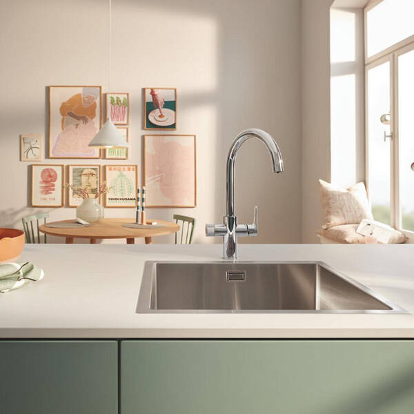 Смеситель для кухни Grohe Blue Pure BauCurve 30580000 для подачи технической и фильтрованной воды, фото 4
