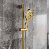 Ручний душ Grohe Rainshower SmartActive 130 26574GN0 3 режими, брашоване золото, фото №1