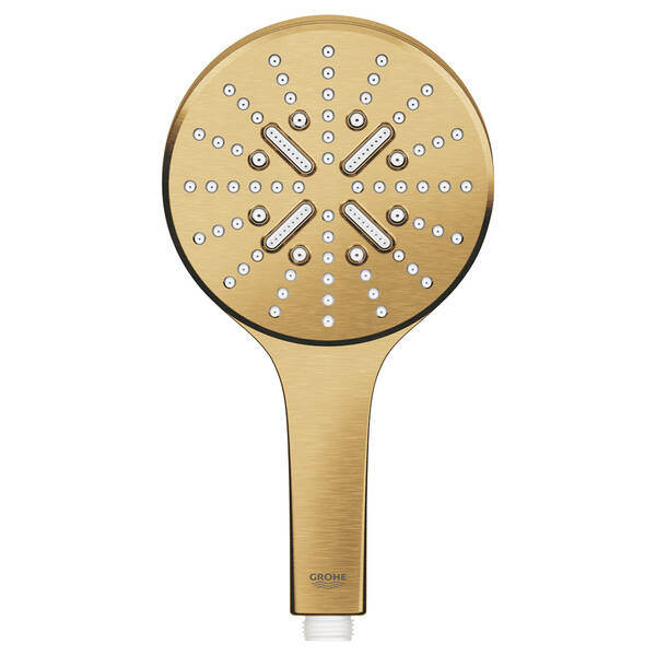 Ручний душ Grohe Rainshower SmartActive 130 26574GN0 3 режими, брашоване золото, фото 2