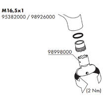 Аератор Axor 95382000 M16.5x1, фото №2