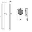 Душевой набор Devit Do It 5050031 цвет brushed gun metal, фото 3