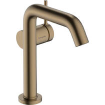 Змішувач для раковини Hansgrohe Tecturis S CoolStart EcoSmart+ 73340140 бронза матовий, фото №1