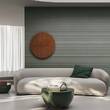 Керамограніт Italgraniti NU09BAR Nuances Salvia Ribbed Sq. 60x120 см, фото 2