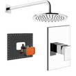 Душевая система скрытого монтажа Gessi Rettangolo 44602-031, 44655-031, 59148-031, фото 1