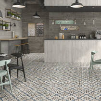 Керамогранит Almera Ceramica (Spain) Pris.Pre.Leeds Blue 45x45 см, фото №3