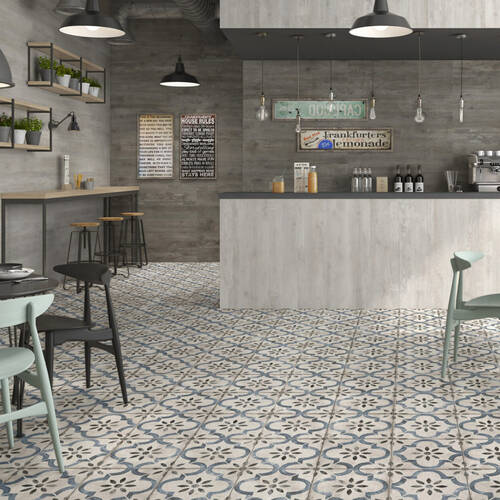 Керамограніт Almera Ceramica (Spain) Pris.Pre.Leeds Blue 45x45 см, фото 3