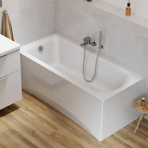 Ванна акрилова Cersanit City AZBR1004080032 150х75 см з ніжками, фото 4