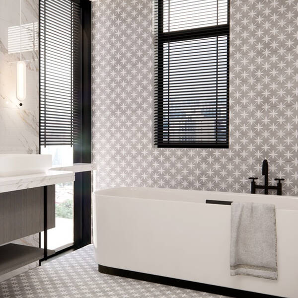 Керамогранит Almera Ceramica (Spain) Pris.Pre. Star Grey 45х45 см