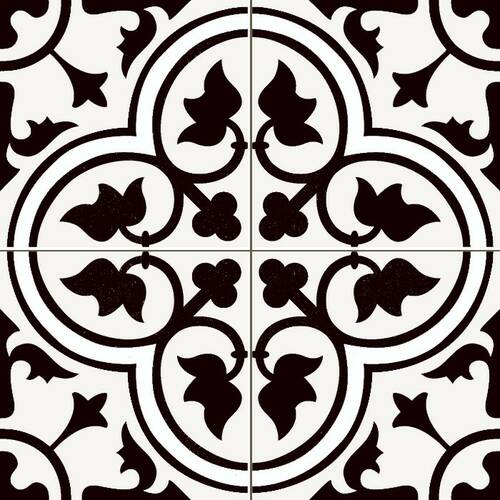 Керамограніт Almera Ceramica (Spain) Pris.Pre.Dover Black 45x45 см, фото 2
