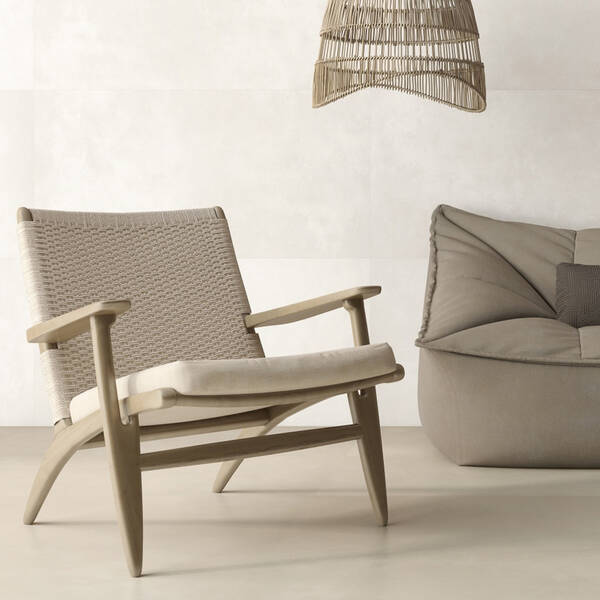 Керамограніт Argenta Ceramica Newclay White 60х120 см, фото 2