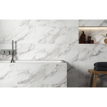 Плитка Ceramica Deseo Magnus White 30x75 см, фото №3