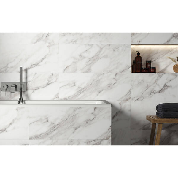 Плитка Ceramica Deseo Magnus White 30x75 см, фото 3