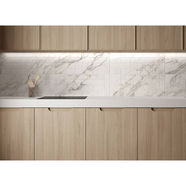 Плитка Ceramica Deseo Magnus Maker White 30x75 см, фото 3