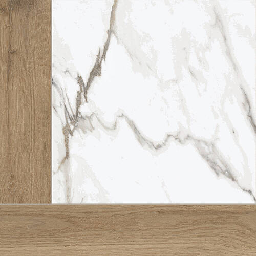 Керамограніт Ceramica Deseo Overlay Marble 60x60 см, фото 1