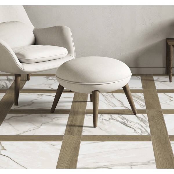 Керамограніт Ceramica Deseo Overlay Marble 60x60 см, фото 2