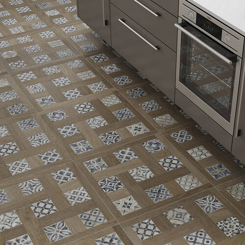 Керамограніт Ceramica Deseo Atelier Hydraulic 60x60 см, фото 2