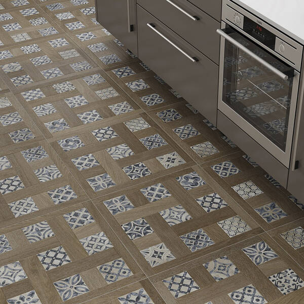 Керамограніт Ceramica Deseo Atelier Hydraulic 60x60 см, фото 2