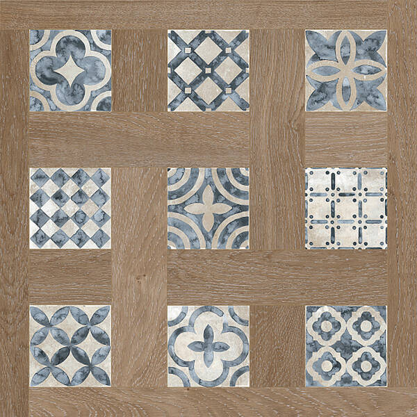 Керамограніт Ceramica Deseo Atelier Hydraulic 60x60 см, фото 1