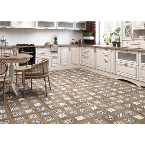 Керамограніт Ceramica Deseo Atelier Hydraulic 60x60 см, фото 3