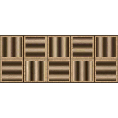 Плитка Ceramica Deseo Frame Kuber Oak 30x75 см, фото 1