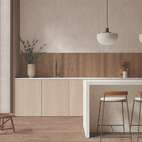 aya.k　ミラミン Керамограніт Almera Ceramica (Spain) Couvet Wood Slat Haya 75x150