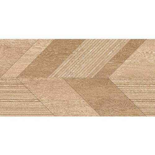 Керамограніт Almera Ceramica (Spain) Couvet Wood Art Deco 75x150 см, фото 3