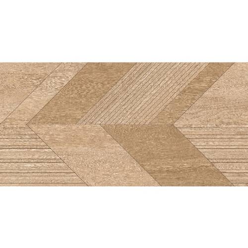 Керамограніт Almera Ceramica (Spain) Couvet Wood Art Deco 75x150 см, фото 2